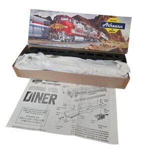 Athearns 2532 Std Diner Coach Train Kit Standard Steel